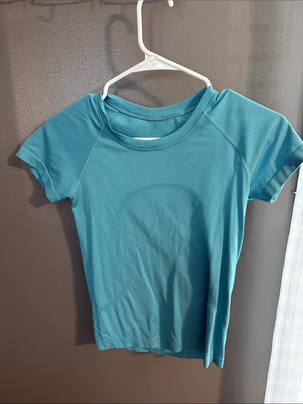 lululemon athletica Short-Sleeve Tech Tee in Teal Blue